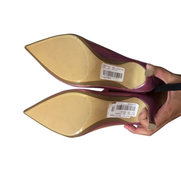 Sarina Boots US 8. Pink Iridescent Pointed-Toe Sabrina carpenter Y2K Barbiecore - Picture 2 of 10